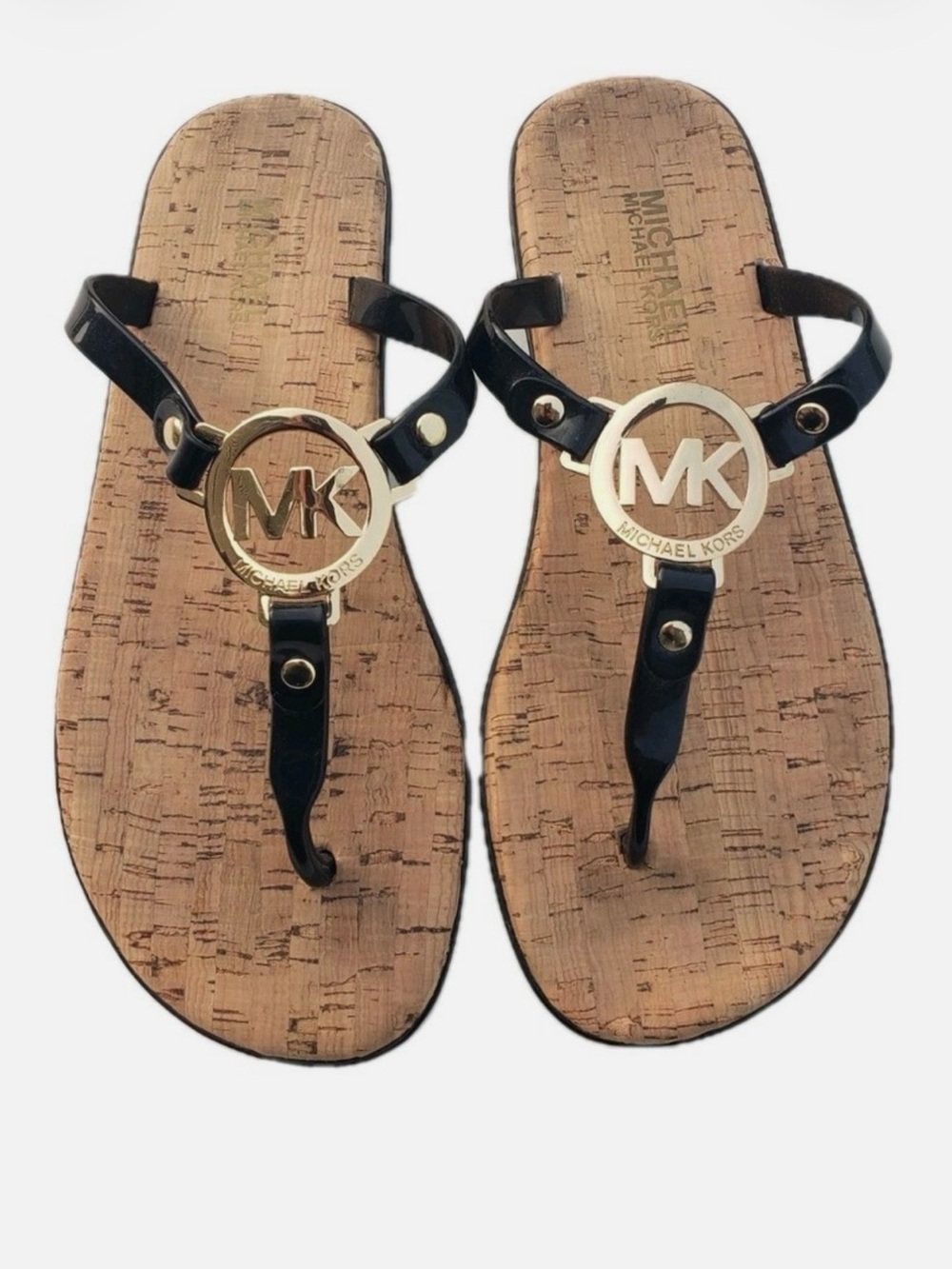 Michael kors women’s black jelly sandals size 9